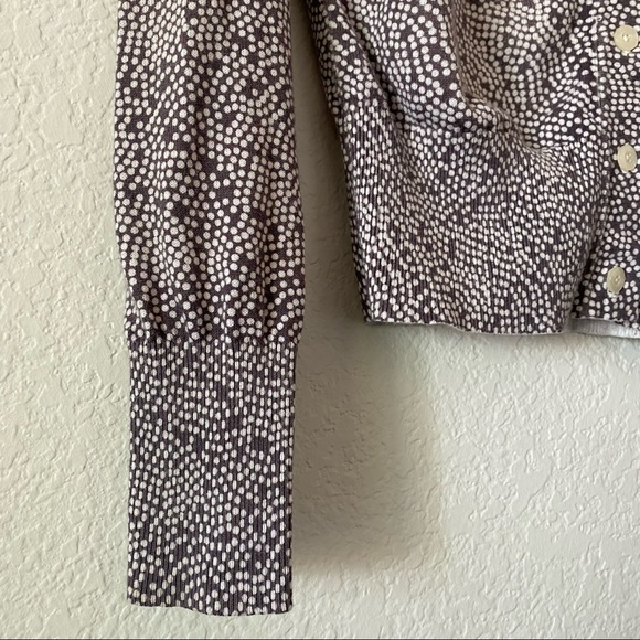 Banana Republic Dotted Sweater Cardigan Size X-Small - Picture 5 of 7
